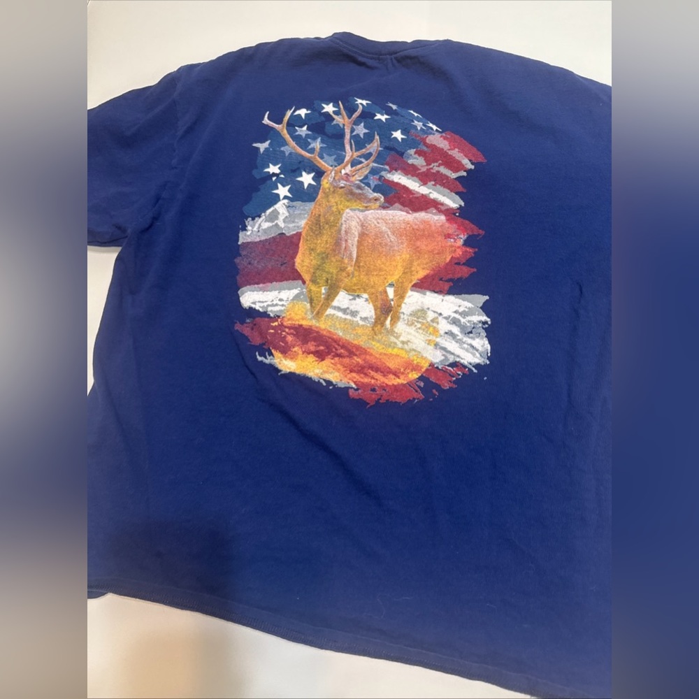 Grand Canyon Elk T Shirt Size XL Vintage Made in USA D2